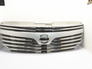 NISSAN ELGRAND MK3 E52 2009 - 2023 GRILLE SILVER/CHROME 81263 62312-1JB0 - Picture 1 of 12