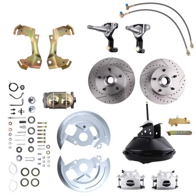 Kit de disco de freno delantero para Oldsmobile Vista Cruiser/F-85/Cutlass 1964-72 DBK6472LX Foto 1 de 4