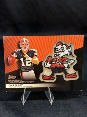 2010 Topps - Logo Patch Collection Colt McCoy #LPC-27 (RC) - Image 1 of 2