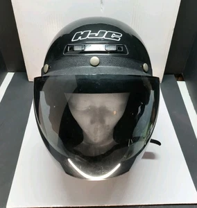 HJC CS-2M Half Helmet Open Full Face Shield + Sun Visor Motorcycle Size M Medium - Picture 1 of 7