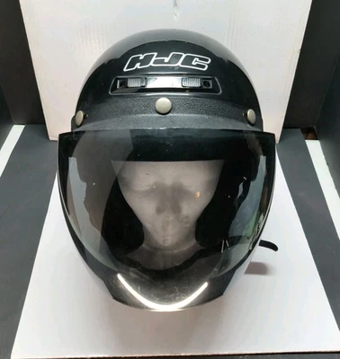 HJC CS-2M Half Helmet Open Full Face Shield + Sun Visor Motorcycle Size M Medium - Image 1 of 4