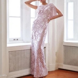 JS Collections Arabella Pink Purple Gown Size 12 NWT - Picture 1 of 13
