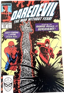 DAREDEVIL NUMBER 270. 1ST SERIES.  KEY 1ST BLACKHEART.  SEPT. 1989. VFN/NM COND. - Imagen 1 de 7