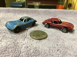 Tootsie Toy Chevy CHEETAH # 18 Die Cast AND 63 Vette Diecast Cars - LOT OF 2 - Picture 1 of 7
