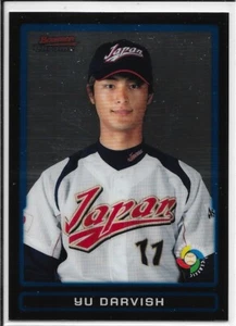 2009 BOWMAN CHROME BLACK YU DARVISH - Picture 1 of 1