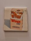 Streichholzheftchen, Wings, Burley - Tabak - Wrze, Zigaretten, Tabak, Filter