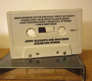 JERRY SLEGER Steam Era Songs cassette tape One Man Band synthesizer polka no art - Picture 1 of 2