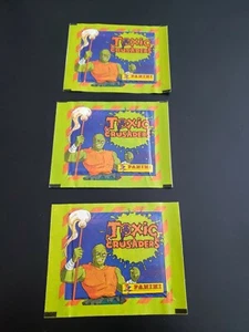 3 Packs Toxic Crusaders Sticker Cards Troma Toxic Avenger 90s Kids Vintage Retro - Picture 1 of 2