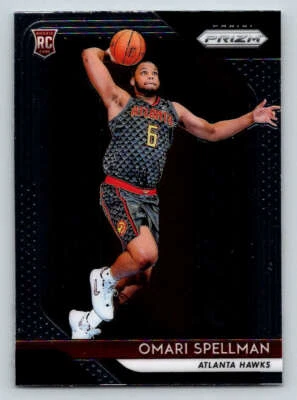 2018-19 Panini Prizm #88 Omari Spellman RC (ref 179317) - Image 1 of 2