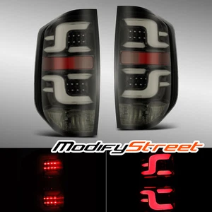 Modifystreet For 14-20 Toyota Tundra PRO-Series LED Tail Lights Jet Black - Foto 1 di 9
