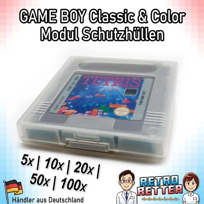 Modul Schutz Hülle für Nintendo GameBoy Classic Color Cartridge Spiele Case Box - Bild 1 von 4