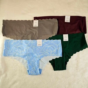 Ropa interior descarada Auden 4pk surtida corte láser para mujer grande elástica - Imagen 1 de 9