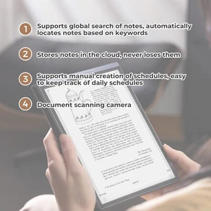 Iflytek Digital E-Ink Paper Tablet Silver 32G Wi-Fi 8 inch Lightweight Slim PDF - Picture 1 of 10