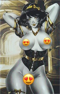 Waifu Chronicles #1 - Princesa Zafiro Cosplay Desnudo "F" Variante Dorada - Casi Nuevo+ - Imagen 1 de 2