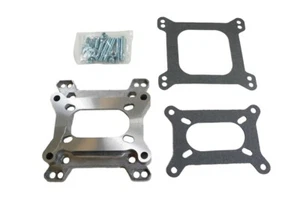 Adaptador de carburador colector de 2 barriles a 4 barriles Holley Rochester Chevy Ford SBC - Imagen 1 de 1