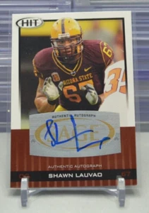Shawn Lauvao 2010 SAGE Hit Auto #A36 Auto Arizona State Sun Devils  1-D - Picture 1 of 2