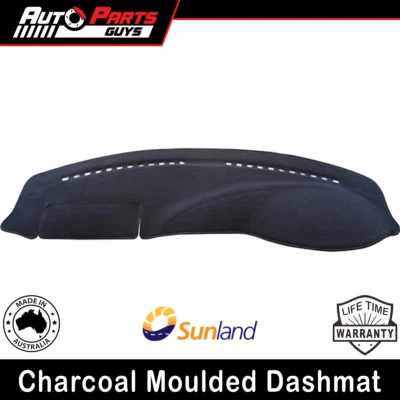 Fits Ford Fairmont 2002 2003 2004 2005 2006 2007 Without Clock Charcoal Dashmat* - image 1 of 2