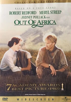 Out Of Africa DVD-Robert Redford - Collector's Edition(Region 1, 2000) Free Post - Image 1 of 2