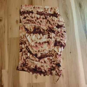 Calvin Klein Women’s ~ Size L ~ Side Rouched Gather Pull On Midi Pencil Skirt - Picture 1 of 6