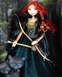 D23 Expo 2022 Disney édition limitée 1000 poupée exclusive Merida Brave avec ours