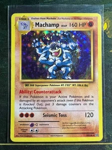 Carta Pokemon TCG Machamp 59/108 XY Evoluzioni Olografica Rara NM - Foto 1 di 2