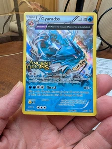 Pokemon Ancient Origins Stamped Prerelease Promo Gyarados Black Star XY60 - Picture 1 of 16