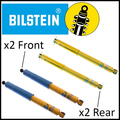 Juego de amortiguadores delanteros/traseros Bilstein B6 4600 para Ford Excursion 2000-05 4x4 0-1" elevación Foto 1 de 3