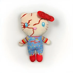 Hello Kitty Halloween Plüsch Chucky Plüsch Horrorfilm 9 Zoll - Bild 1 von 3