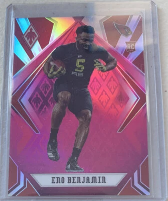 Eno Benjamin 2020 Phoenix Pink Parallel /199 Rookie Card - Image 1 of 3