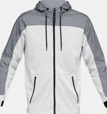 Jaqueta Swacket Under Armour UA Storm Zíper Completo com Capuz Tamanho Grande G NOVA 1320710 035 - Imagem 1 de 4