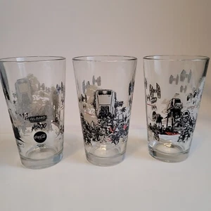 Star Wars Rogue One & The Last Jedi Alamo Drafthouse Exclusive Mondo Pint Glass - Picture 1 of 12