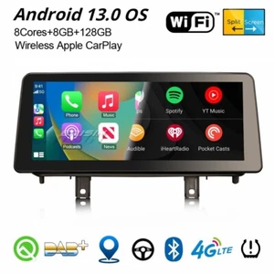 12,3" Android 13 CarPlay DAB+ Autoradio 8GB+128GB 8-Kern Navi USB BMW X5 F15 NBT - Bild 1 von 24