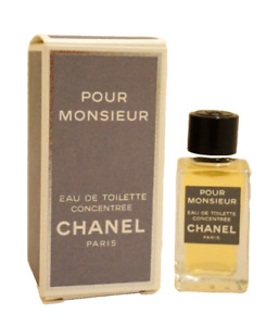 Chanel Pour Monsieur Eau de Toilette Concentree miniature 4 ml for Men Vintage