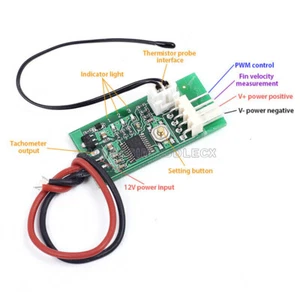 PWM DC 12v 3a PC CPU Fan Temperature Control Thermostat Speed Controller - Picture 1 of 5