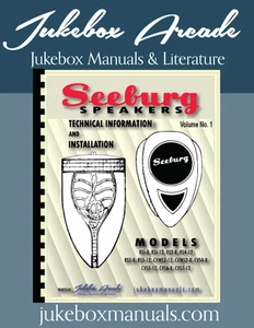 Seeburg Speaker Technical Information and Installation Manual by Jukebox Arcade - Picture 1 of 4