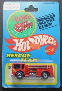 1977 Hot Wheels #9640 Fire Eater - Rescue Team - MOC - 1976 - RARE - Picture 1 of 8