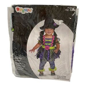 Disguise Stitchy Witch Toddler Infant Costume Size 12-18 Months