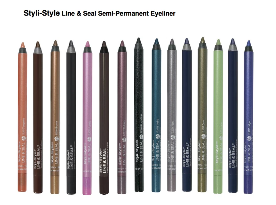 (2-Pack) Styli-Style Cosmetics Line & Seal Semi-Permanent Eyeliner  - Image 1 of 1