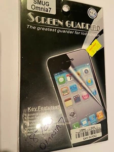 Samsung Omnia 7 i8700 Screen Guard Protector Clear SAM-SCP042 Brand New & Sealed - Picture 1 of 2