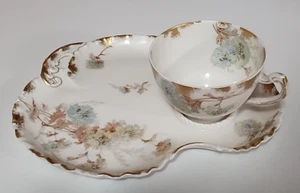 Haviland Limoges Schleiger 664-5 Snack Set Tea & Toast Set - Picture 1 of 23