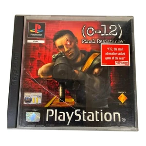 C-12 Final Resistance - Sony PlayStation PS1 Completo Con Manual - Imagen 1 de 5