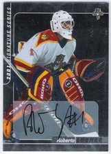 2000-01 Be A Player Signature Series Autographs Roberto Luongo