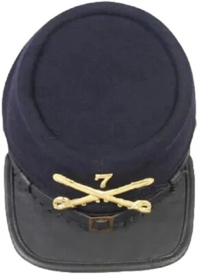 Union 7th Cavalry Kepi ¡Todos los Tamaños Disponibles! Foto 1 de 3