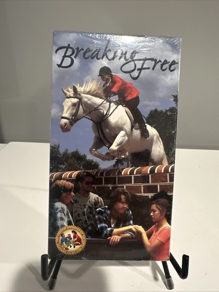 Breaking бесплатный запечатанный VHS 1993 Джереми Лондон, конное шоу прыжки новый  - Изображение 1 из 2