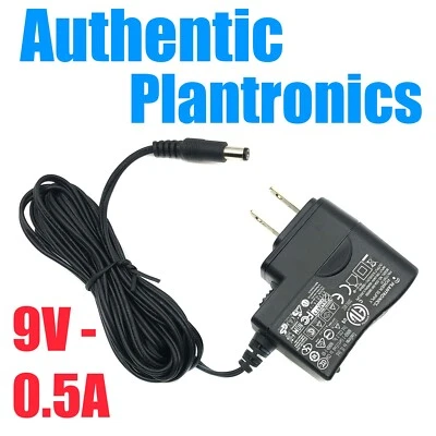 Authentic AC Power Adapter for Plantronics M10 M12 M22 MX10 Headset Amplfier - Image 1 of 4