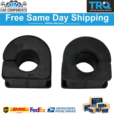 Par de bujes estabilizadores delanteros TRQ para Chevy GMC Isuzu Hombre 1968-2005 Foto 1 de 4