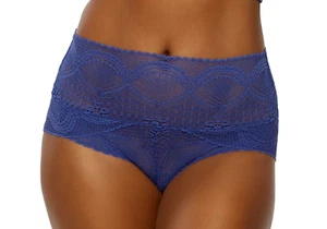 Bragas FELINA Finesse Súper Elásticas Modernas Envoltura Simulada Talla S/M Topacio Azul - Imagen 1 de 2