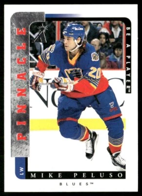 1996-97 Pinnacle Be A Player - #136 Mike Peluso - Image 1 of 2