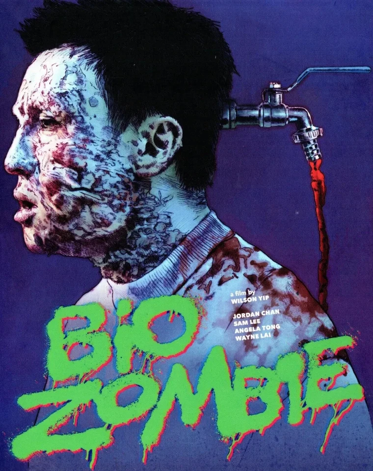 Bio Zombie Blu Ray Vinegar Syndrome 1998 Wilson Yip Hong Kong Action Horror slip - Image 1 of 1