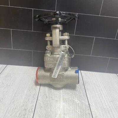 warren 1” gate valve #801-16-ts-624 Female Threaded To Weld In. - Image 1 of 4